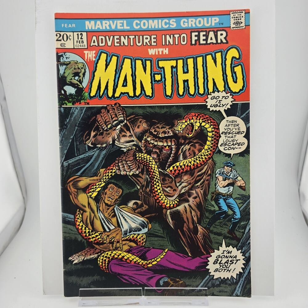 Marvel Adventure into FEAR No. 12 (1973) MAN-THING!